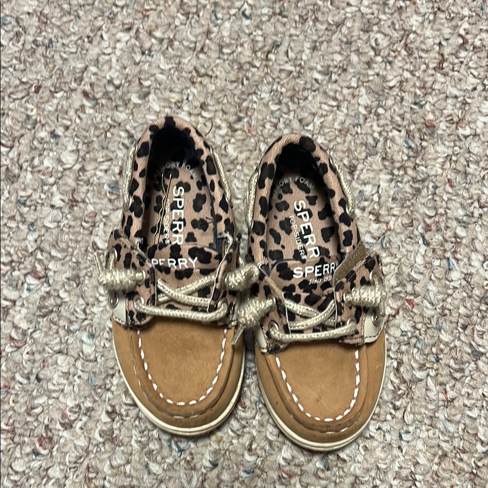 Sperry Brown Moccasin Boat Shoes with Classic Design